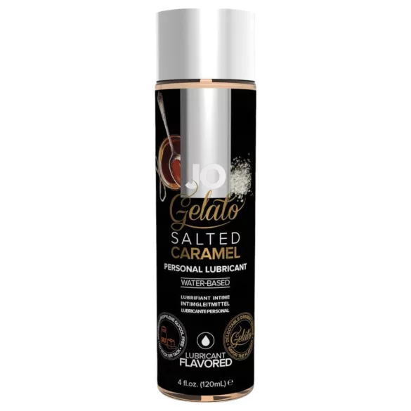 JO - lubrikační gel na vodní bázi - příchuť slaný karamel - 120 ml