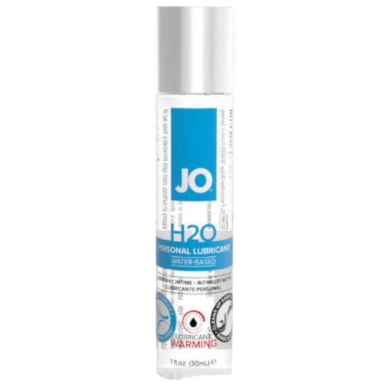 JO H2O - hřejivý lubrikant na vodní bázi (30 ml)