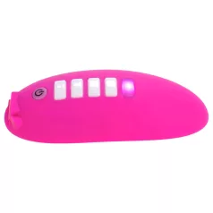   OHMIBOD Lightshow - chytrý vibrační stimulátor klitorisu se světelnou show (růžový)