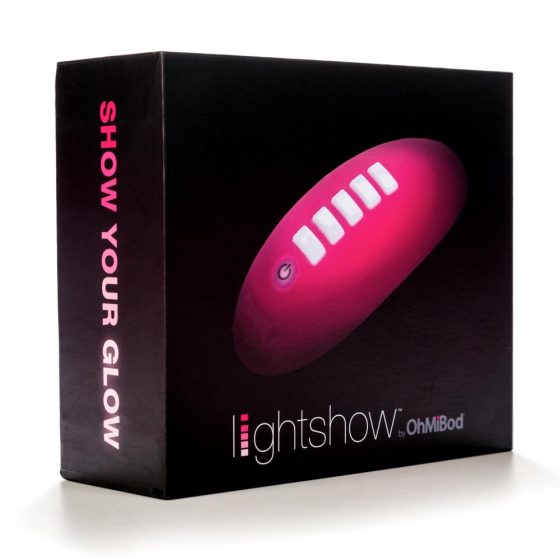 OHMIBOD Lightshow - inteligentní vibrátor na klitoris se světelnou show (růžový)