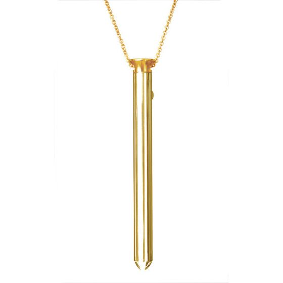 Vesper - luxusní vibrační náhrdelník (zlato)