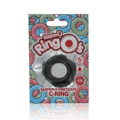   Screaming O RingO's - silikonový kroužek na penis (černý)