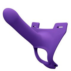 Perfect fit ZORO - připínací dildo (fialové)
