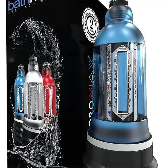 Bathmate Hydromax 7 Wide - vodní penisová pumpa - modrá