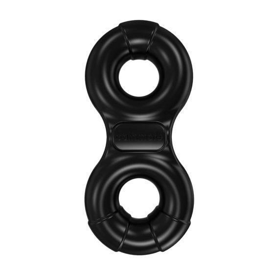 Bathmate Vibe Ring Eight - vibrační kroužek na penis na baterie (černý)
