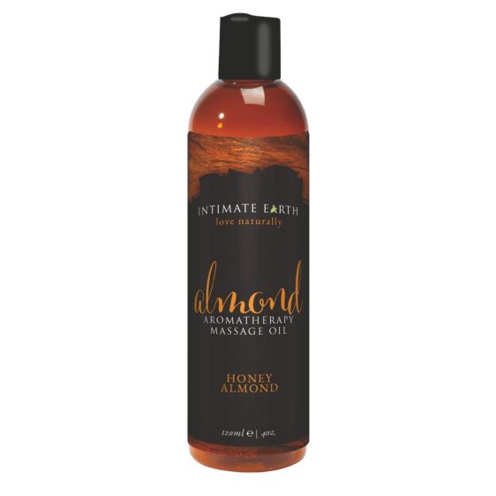 Intimate Earth Almond - Organický masážní olej - Medová mandle (120 ml)