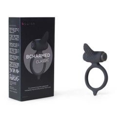   B SWISH Bcharmed Classic - vibrační kroužek na penis (černý)