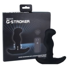   Nexus G-stroker - vibrátor prostaty na dálkové ovládání (černý)