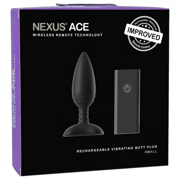Nexus Ace - anální vibrátor s dálkovým ovládáním - dobíjecí - malý