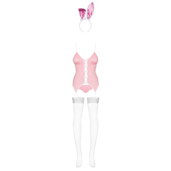 Obsessive - kostým zaječice (růžový) - L/XL