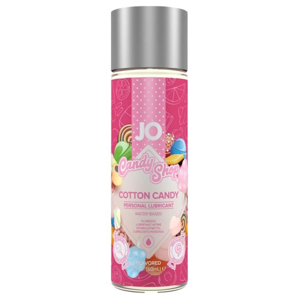 JO Candy Shop Cotton Candy - lubrikant na vodní bázi - cukrová vata (60ml)
