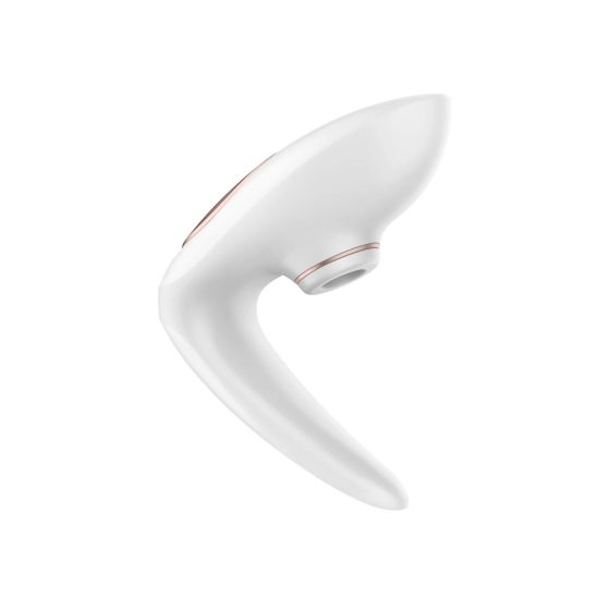 Satisfyer Pro 4 Couples - nabíjecí párový vibrátor a stimulátor klitorisu (bílý)