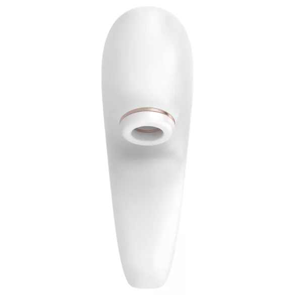 Satisfyer Pro 4 Couples - párový vibrátor s tlakovými vlnami - dobíjecí - bílý