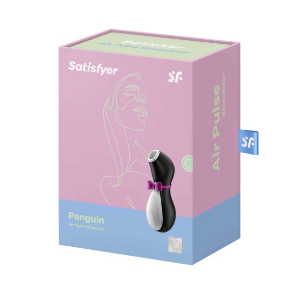 Satisfyer Penguin - nabíjecí, vodotěsný stimulátor klitorisu (černo - bílý)