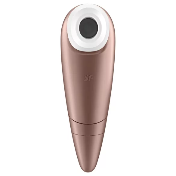 Satisfyer 1 Number One - stimulátor klitorisu na vzduchové vlny - hnědý