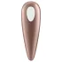 Satisfyer 1 Number One - stimulátor klitorisu na vzduchové vlny - hnědý