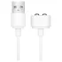 Satisfyer - magnetický USB nabíjecí kabel - bílý