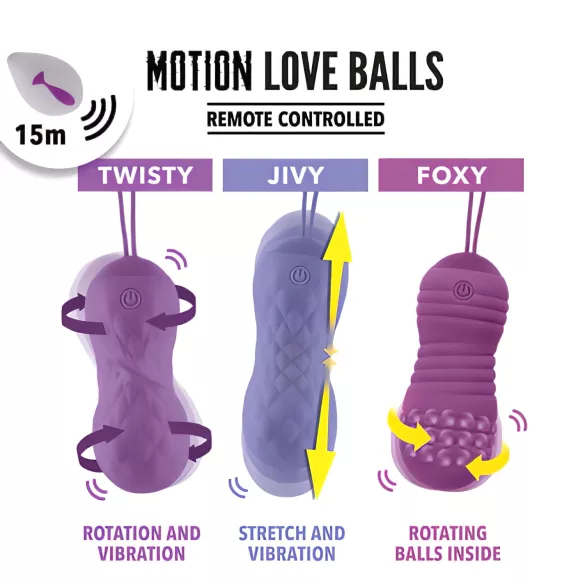 FeelzToys - vibrační vajíčko - vodotěsné - fialové
