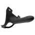 Perfect Fit - připínací dildo - 14 cm - černé