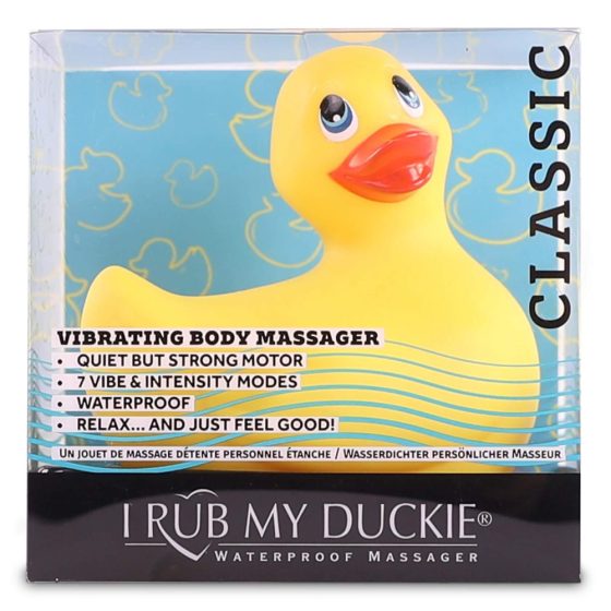 My Duckie Classic 2.0 - vibrátor na klitoris - hravá vodotěsná kačenka (žlutá)