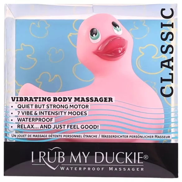 My Duckie 2.0 - vodotěsný vibrátor na klitoris - růžový