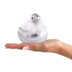   My Duckie Paris 2.0 - vibrátor na klitoris - hravá vodotěsná kačenka (stříbrná)