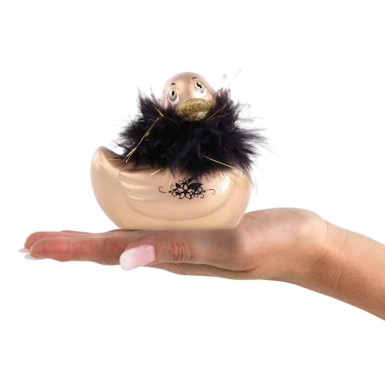 My Duckie Paris 2.0 - vibrátor na klitoris - hravá vodotěsná kačenka (zlatá)