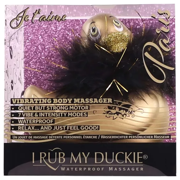 My Duckie Paris 2.0 - klitoriální vibrátor (zlatý)