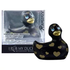   My Duckie Romance 2.0 - vibrátor na klitoris - černá/zlatá