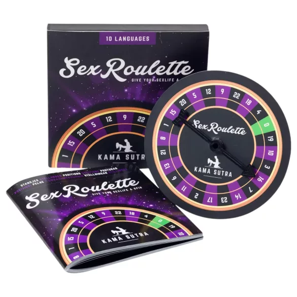Sex Roulette Kama Sutra - erotická společenská hra - 10 jazyků