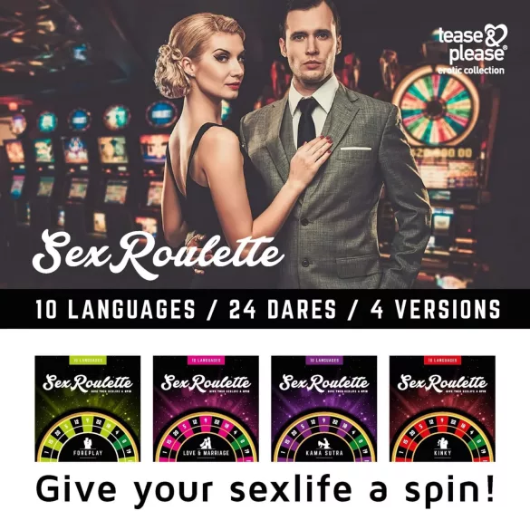 Sex Roulette Kama Sutra - erotická společenská hra - 10 jazyků