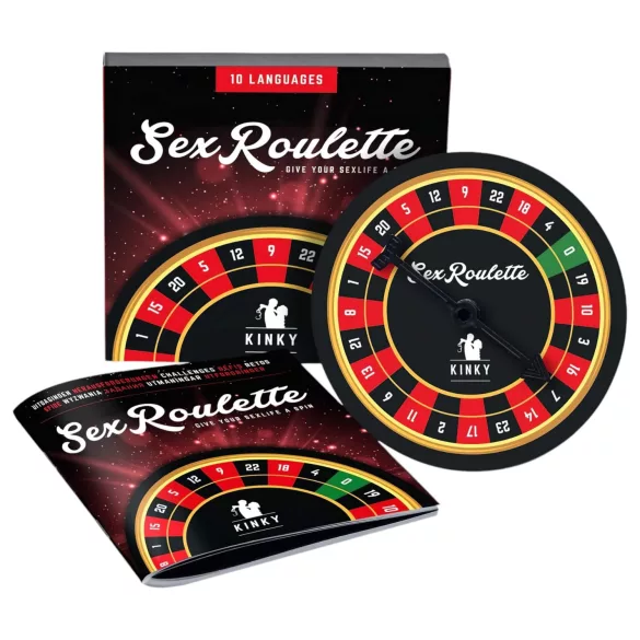 Sex Roulette Kinky - erotická společenská hra - 10 jazyků