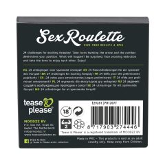 Sex Roulette Foreplay - sexuální stolní hra (10 jazyků)