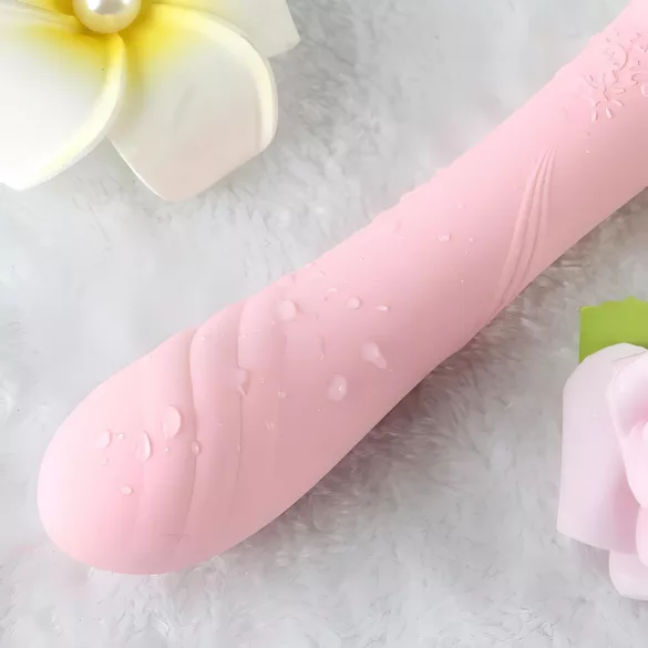 ZALO Courage Heating - vibrátor na G-bod s ohřevem - nabíjecí, růžový