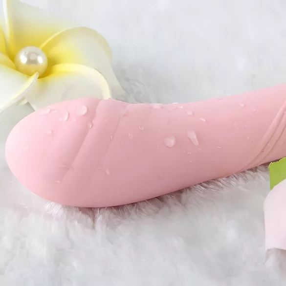 ZALO Courage Heating - vibrátor na G-bod s ohřevem - nabíjecí, růžový