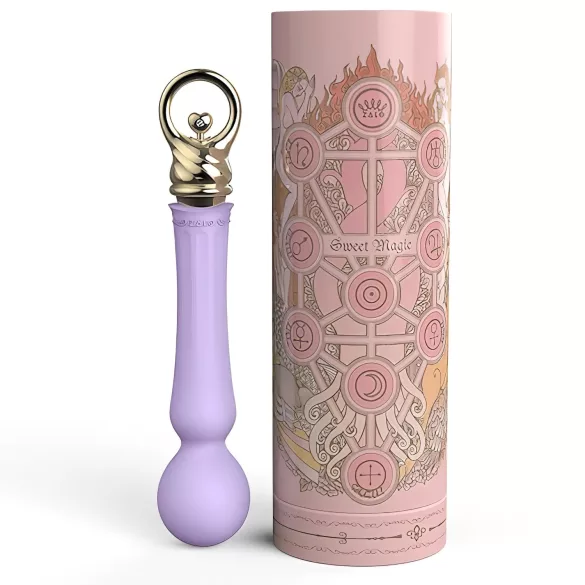 ZALO Confidence - luxus vibrační masážní přístroj - akumulátorový - fialová