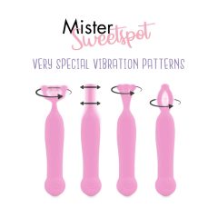  FEELZTOYS Mister Sweetspot - dobíjecí, vodotěsný vibrátor na klitoris (růžový)