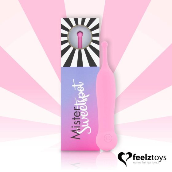 FEELZTOYS Mister Sweetspot - dobíjecí, vodotěsný vibrátor na klitoris (růžový)