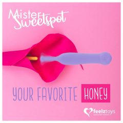   FEELZTOYS Mister Sweetspot - dobíjecí, vodotěsný vibrátor na klitoris (fialový)