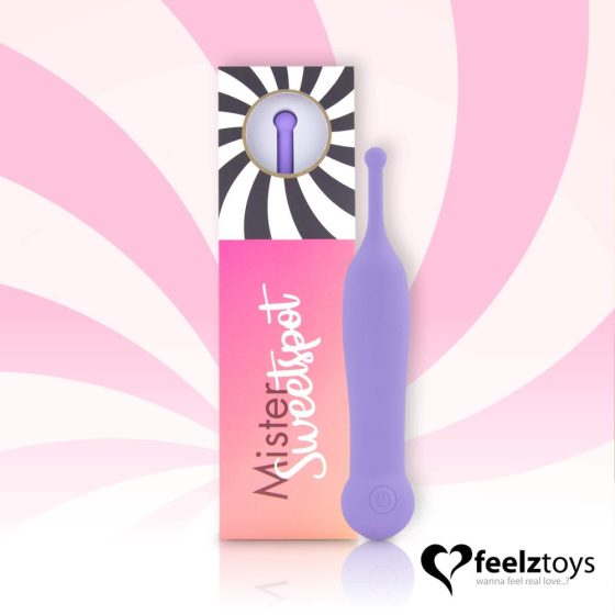 FEELZTOYS Mister Sweetspot - dobíjecí, vodotěsný vibrátor na klitoris (fialový)