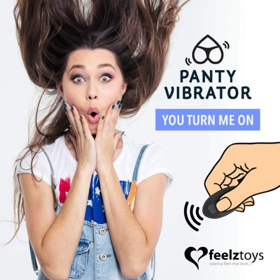 FEELZTOYS Panty - nabíjecí vibrátor na klitoris s dálkovým ovladačem (růžový)