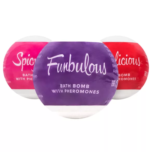 Obsessive - feromonová koupelová bomba - 100g