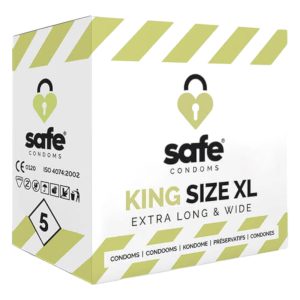 SAFE King Size XL - extra velký kondom (5ks)