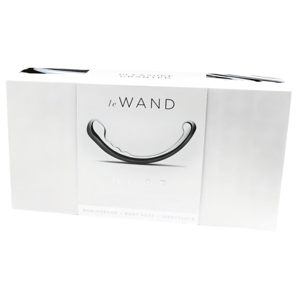 Le Wand - oboustranné dildo - nerezová ocel - stříbrné