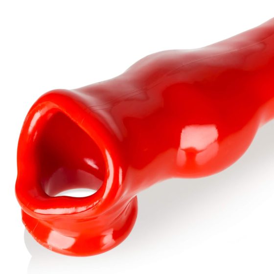 OXBALLS Fido - pláštěnka na penis (červená)