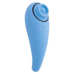   FEELZTOYS Femmegasm - dobíjecí, vodotěsný vaginální a klitorální vibrátor (modrý)