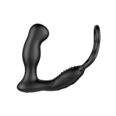   Nexus Revo - vibrátor na prostatu s otočným kroužkem na dálkové ovládání (černý)