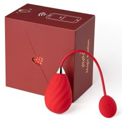   Magic Motion Sundae - chytré dobíjecí vibrační vajíčko (červené)