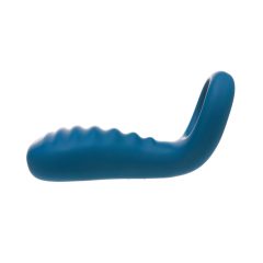   OHMIBOD Bluemotion Nex 3 - chytrý dobíjecí vibrační kroužek na penis (modrý)