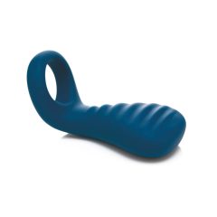  OHMIBOD Bluemotion Nex 3 - chytrý dobíjecí vibrační kroužek na penis (modrý)